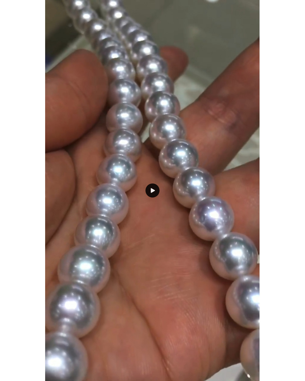 Australian white south sea pearl necklace