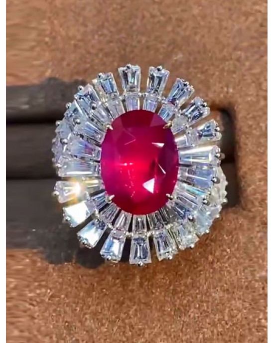 Ruby and Diamond Ring