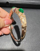 Emerald+Ruby+Diamond bangle.